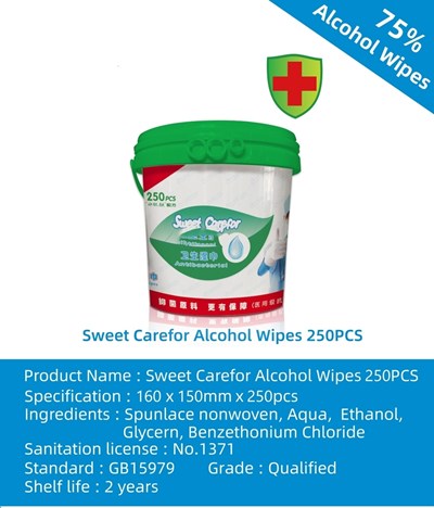 0-image_sweet Carefor_alcohol Wipes_250pc (0 Image Sweet Carefor Alcohol Wipes 250pc)